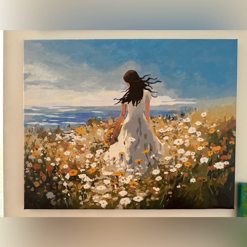Acrylic painting